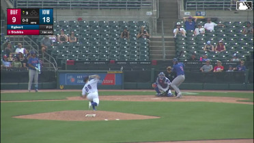 C.J. Stubbs homers (2) on a fly ball to center field.