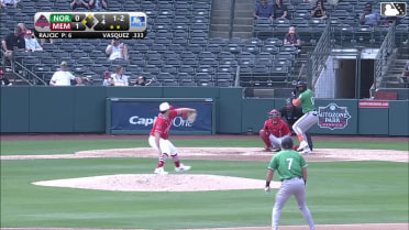 Max Rajcic In play, run(s) to Willy Vasquez