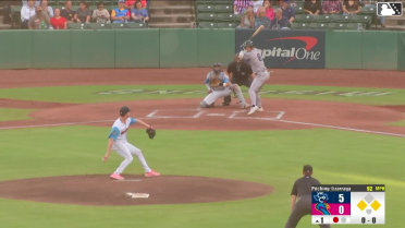 Victor Lizarraga Ball to Tyler Whitaker