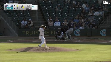 Gage Miller homers (1) on a fly ball to left field. Andrew Pintar scores.