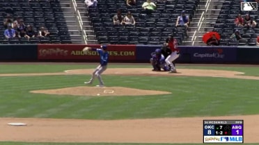 Charlie Condon races for his first triple