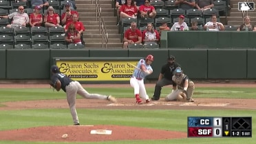 Jose Fleury strikes out Tommy Edman