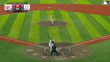 Colby Jones homers (3) on a fly ball to left field.