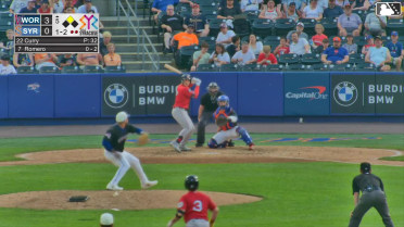 Mikey Romero singles on a line drive to left fielder MJ Melendez. Braiden Ward scores.