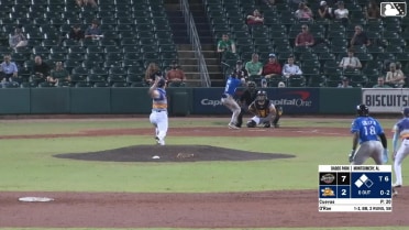 Dylan O'Rae out on a sacrifice fly to right fielder Mac Horvath. Dasan Brown scores. Mark Coley II to 3rd.