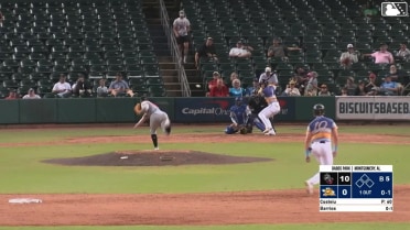 Gregory Barrios doubles (6) on a fly ball to left fielder David Calabrese. Brayden Taylor scores. Will Simpson scores.