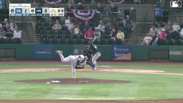 Roni Cabrera triples (2) on a fly ball to right fielder Derek Datil. Stone Russell scores.