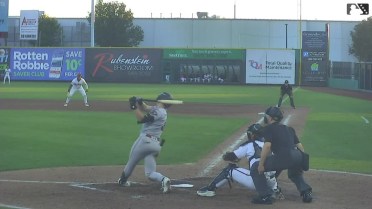 Daniel Jackson's first pro homer
