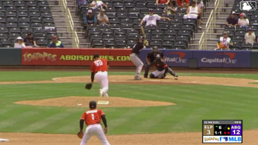 Clay Dungan homers (5) on a fly ball to right center field. Marcos Castañon scores.