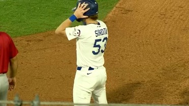 Mike Sirota extends his on-base streak to 71 games