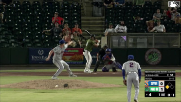 Jack Wenninger Ball to Ryan Noda