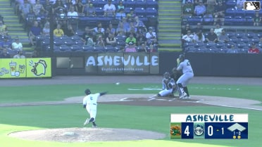 Tony Blanco Jr. homers (25) on a fly ball to center field.