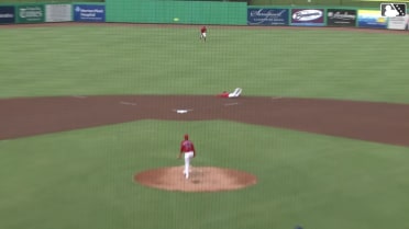 Nikau Pouaka-Grego's terrific diving stop