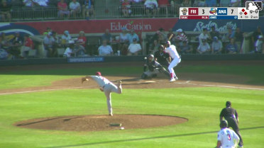 Druw Jones singles on a ground ball to left fielder Marcus Lee Sang. Demetrio Crisantes scores. Gavin Conticello to 2nd.