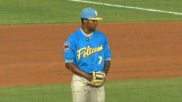 Jostin Florentino's first Single-A strikeout