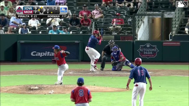 Luis Peralta In play, run(s) to Nolan Gorman