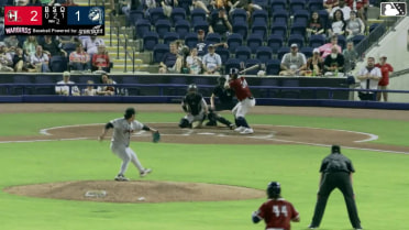 Kevin Garcia grounds into a double play, pitcher Moises Morales to catcher Sebastian Baquera to first baseman Brandon Crabtree. Rylan Mills out at home. Kevin Garcia out at 1st.