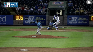 Reginald Preciado grounds out softly, pitcher Brayan Mendoza to first baseman Cam Clayton. Matt Halbach scores. Cameron Sisneros to 2nd.