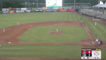 Tirso Ornelas strikes out swinging.