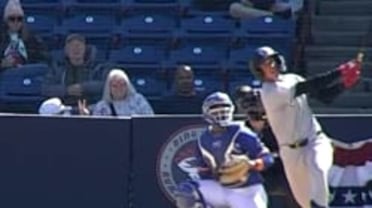 George Lombard Jr.'s solo home run 