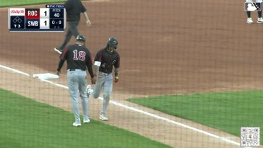 Daylen Lile's first home run of the season