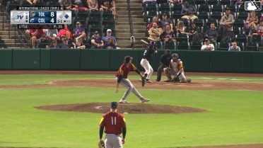 Cooper Ingle homers (17) on a fly ball to right field. George Valera scores.
