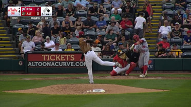 Aidan Miller's three-hit performance