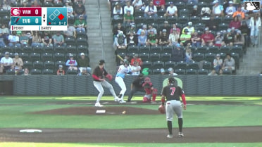 Zander Darby strikes out swinging and Jakob Christian caught stealing 2nd, catcher Jacob Sharp to shortstop Manuel Beltre to catcher Jacob Sharp.