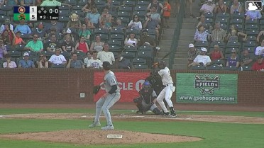 Jhonny Severino homers (18) on a fly ball to right center field.