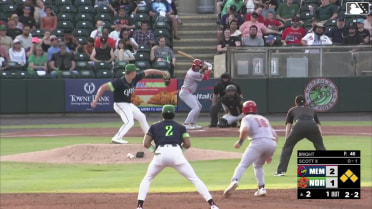 Victor Scott II singles on a ground ball to center fielder Enrique Bradfield Jr. Ramon Mendoza scores. Colton Ledbetter scores. Jeremy Rivas to 3rd.