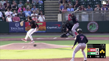 Cade Povich In play, run(s) to Allan Castro