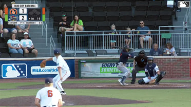 Carlos Colmenarez homers (6) on a fly ball to right center field.