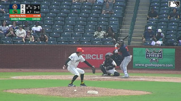 Justyn-Henry Malloy homers (3) on a fly ball to left center field.