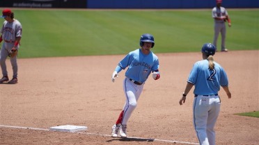 Arnold Goes Deep, Jays Drop Finale to Clearwater