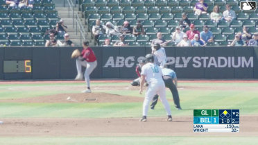 Jakob Wright In play, run(s) to Wilfredo Lara