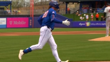 Ryan Clifford's first home run of the season