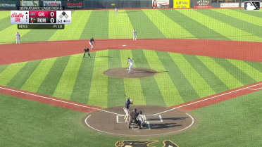 Yoeilin Cespedes singles on a fly ball to right fielder Dalton McIntyre. Enddy Azocar scores.