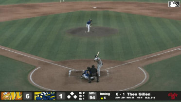 Rays No. 1 Theo Gillen's solo home run