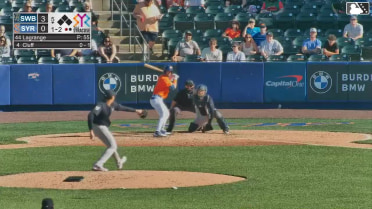 Jackson Cluff strikes out swinging.
