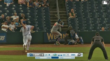 Hendry Mendez singles on a ground ball to left fielder Colton Becker. Alan Roden scores. Matt Wallner to 2nd.