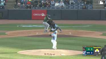 Logan Wagner homers (2) on a fly ball to right center field. Mike Sirota scores.