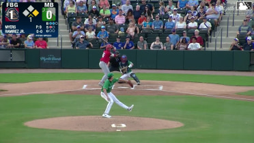Braylon Myers In play, run(s) to Rafael Ramirez Jr.