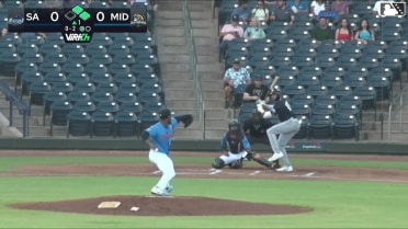 Jake Cunningham out on a sacrifice fly to center fielder Cameron Leary. Ryan Jackson scores. Tirso Ornelas to 3rd.