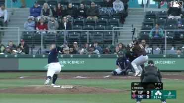 Jose Miranda hits a grand slam (1) to left field. Jase Bowen scores. Nick Solak scores. Rodolfo Durán scores.