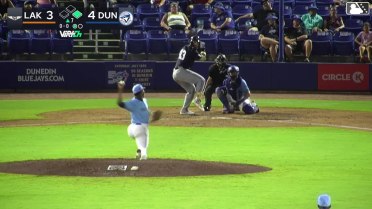 Josue Briceño singles on a sharp line drive to center fielder Blaine Bullard. Jordan Yost scores. Beau Ankeney out at home on the throw, center fielder Blaine Bullard to second baseman Dariel Ramon to catcher Giaconino Lasaracina. Josue Briceño to 2nd.