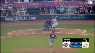 Joey Volini In play, run(s) to Jesús Made