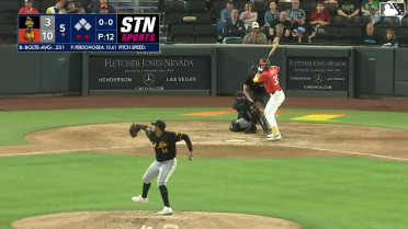 Henry Bolte homers (6) on a line drive to center field.