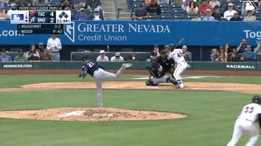 Ryan Waldschmidt walks. A.J. Vukovich scores. Aramis Garcia to 3rd. Jean Walters to 2nd.