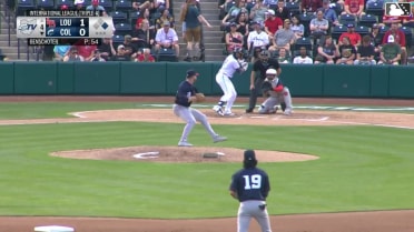 George Valera homers (4) on a fly ball to center field. Nolan Jones scores.