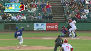 Devin Saltiban singles on a ground ball to shortstop Yonatan Henriquez. Nick Biddison scores. Tyler Pettorini to 3rd.